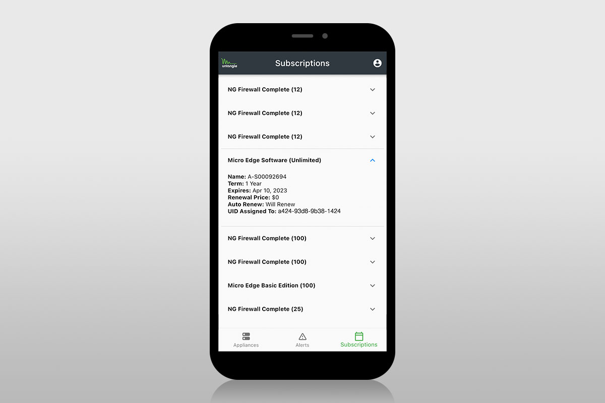 untangle-go-screenshot-subscriptions
