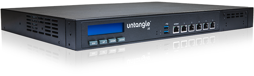 untangle firewall multiple lan ports