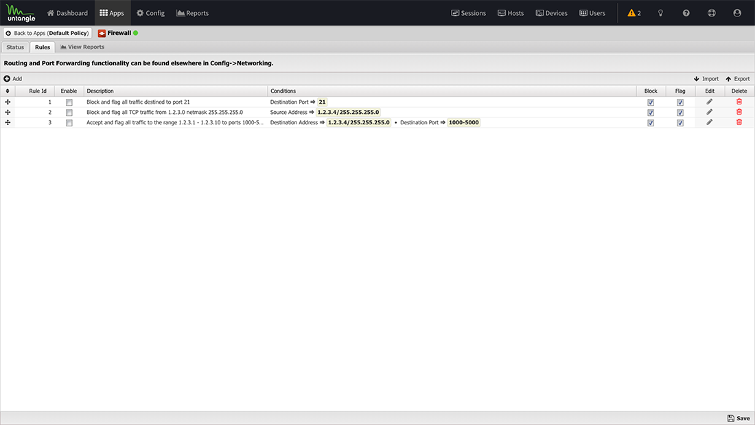 untangle firewall block website untangle firewall block website